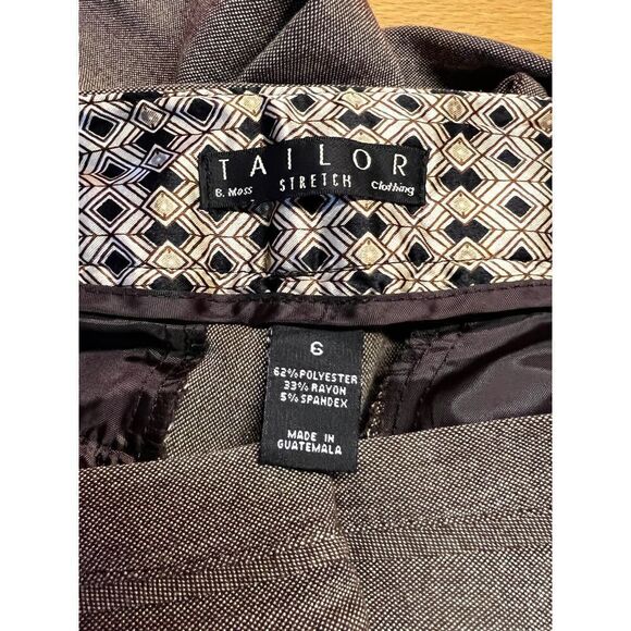 Tailor B. Moss size 6 wide leg trouser pants stretch - Picture 3 of 4